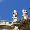 Statues on top of St. Mary Major Basilica.