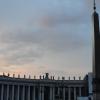 Sunset in St. Peter’s Square.