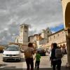 Via Frate Elia outside St. Francis Basilica, Assisi